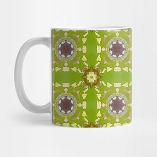 Lime Green Circular Pattern - WelshDesignsTP003 Mug